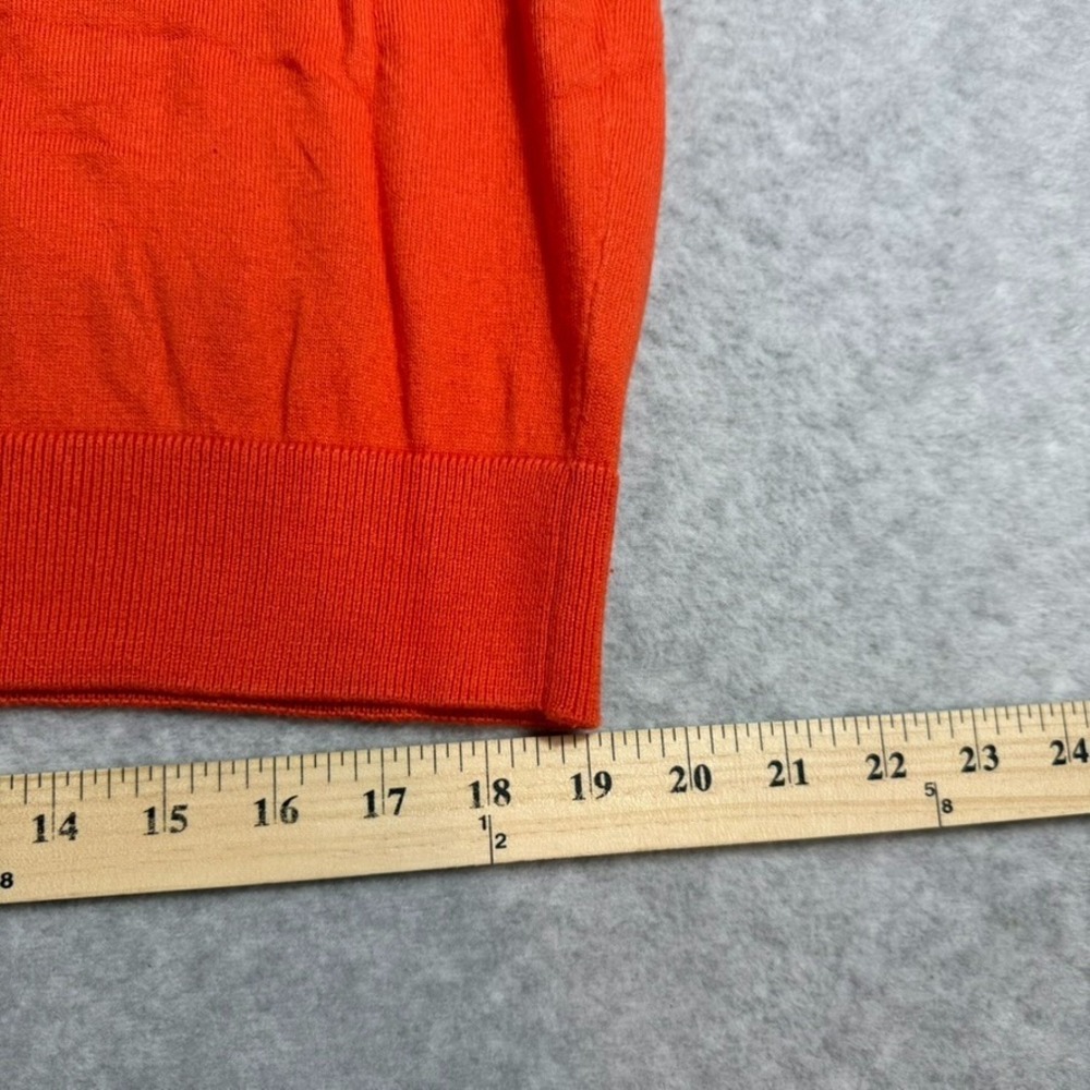 PGA Tour Mens Classic Argyle Golf Sweater Vest Orange V-Neck XL RN37763 - Picture 8 of 8